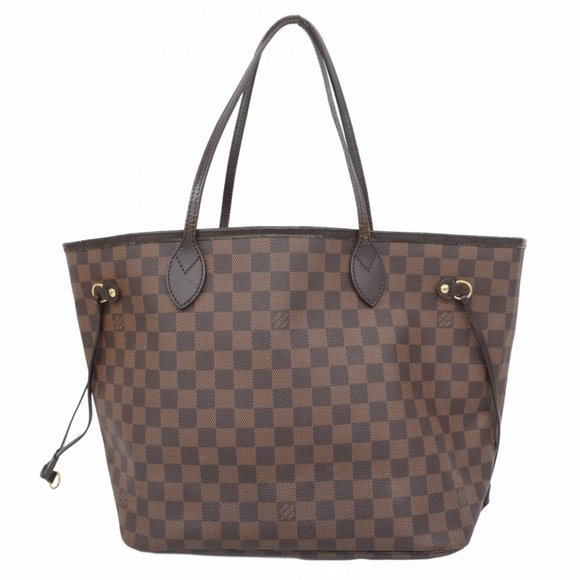 Louis Vuitton Damier Neverfull MM Tote Bag N51105 Ebene Women's - Picture 1 of 16